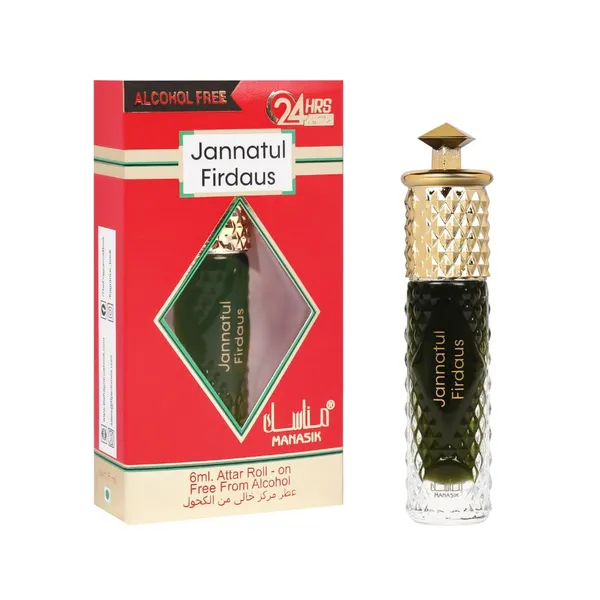 MANASIK_Jannatul_Firdaus_Premium_Attar,_Soothing_Fresh_Fragrance,_Long_Lasting_Roll_On_Itra_For_Men,_6_Ml