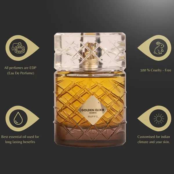 RiiFFS_Golden_Elixir_Reserve_Perfume_For_Men_&_Women_|_Long-Lasting_Eau_De_Parfum_|_Unisex_Luxury_Signature_Fragrance,_100ml