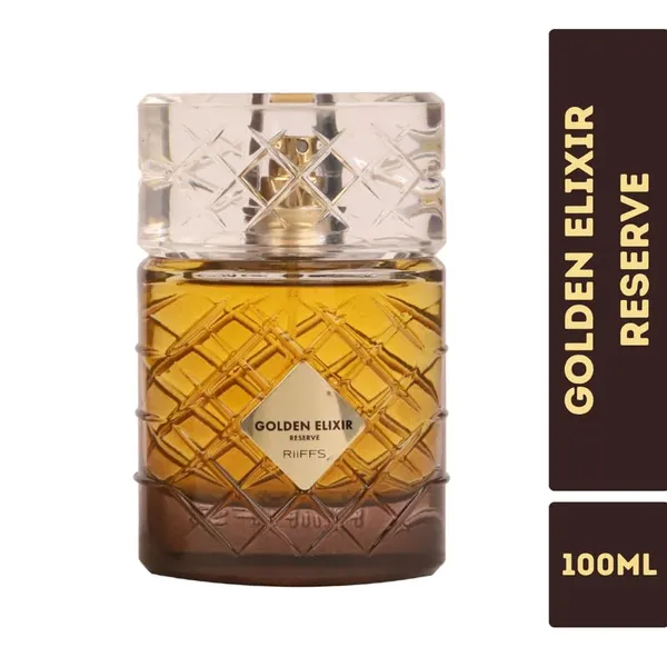 RiiFFS_Golden_Elixir_Reserve_Perfume_For_Men_&_Women_|_Long-Lasting_Eau_De_Parfum_|_Unisex_Luxury_Signature_Fragrance,_100ml