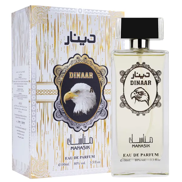 MANASIK_DINAAR___Perfume_for_Men_&_Women__|_Perfume_for_Unisex_Long_Lasting_Smell_|Citrus_&_Fresh_Powdery_Notes_|100ml_Eau_De_Parfum_Men_&_Women