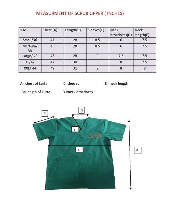 Bottle_Green_Scrub_Suits_|_Polycotton,_Stylish,_Comfortable_|_Half_Sleeves_|_Ideal_For_Health_Care_Professionals