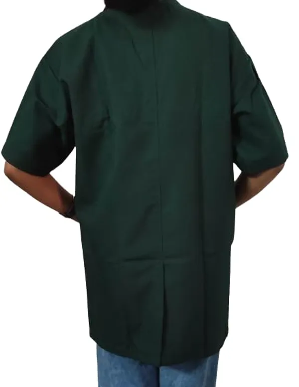 Green_Staff_Apron_|_3_Pocket_Apron_V-Neck_Half_Sleeves_|_Uniform_For_Medical_Professionals_(Staff_&_Nursing)
