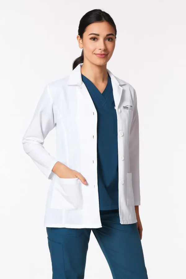 Female_Full_Sleeves_Apron_|_White_Color_|_Ideal_For_doctors,_Lab_Technicians,