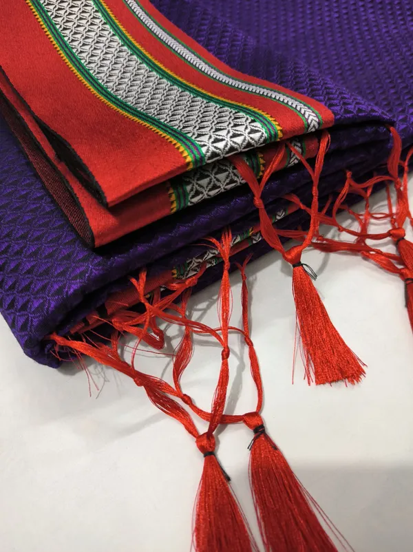 Multicolor_Cotton_Blend_Woven_Blend_Ilkal_Saree_With_Unstitched_Blouse_Piece_For_Women