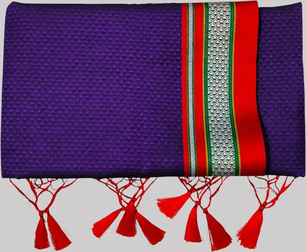 Multicolor_Cotton_Blend_Woven_Blend_Ilkal_Saree_With_Unstitched_Blouse_Piece_For_Women