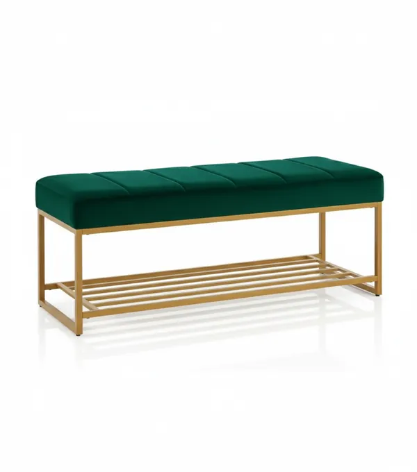 The_Rowe_Shoe_Rack_Bench_-_Forest_Green_|_PixiePine