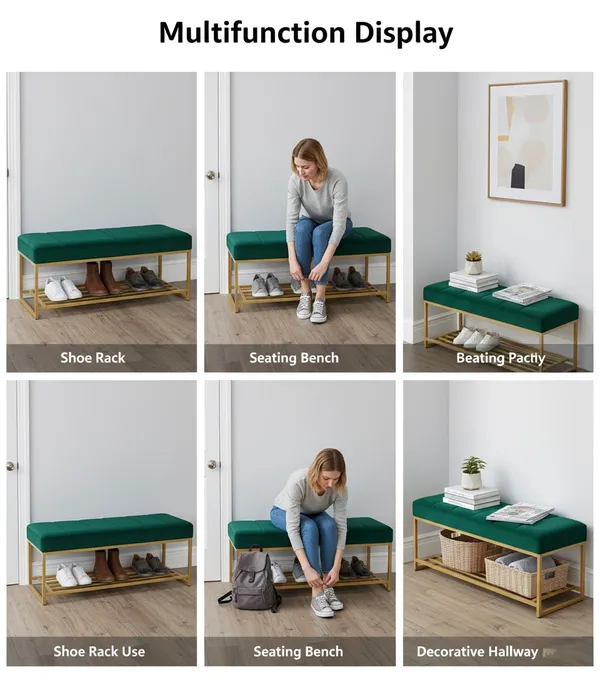 The_Rowe_Shoe_Rack_Bench_-_Forest_Green_|_PixiePine