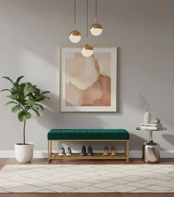 The_Rowe_Shoe_Rack_Bench_-_Forest_Green_|_PixiePine