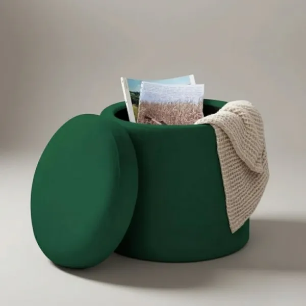 The_Haven_Storage_Ottoman_-_Forest_Green_|_PixiePine