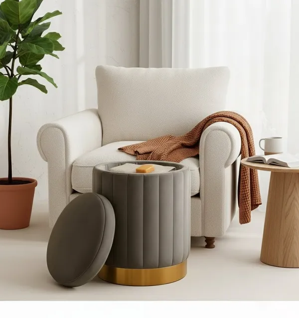 The_Cleo_Storage_Ottoman_-_Charcoal_Grey_|_PixiePine
