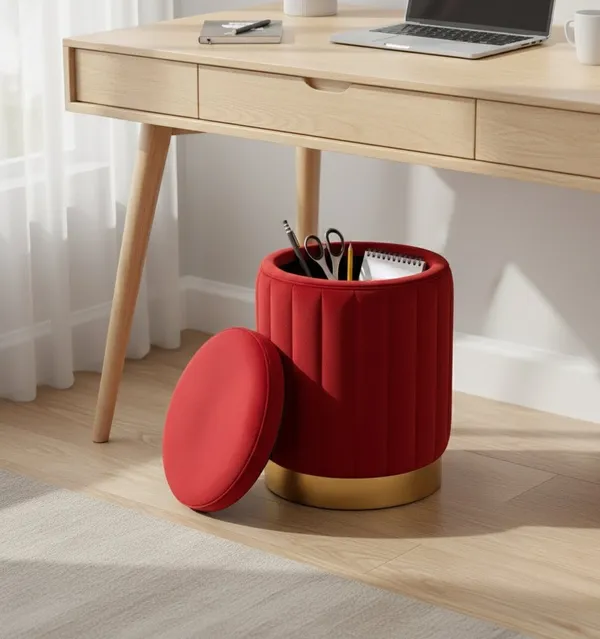 The_Cleo_Storage_Ottoman_-_Crimson_Red_|_PixiePine