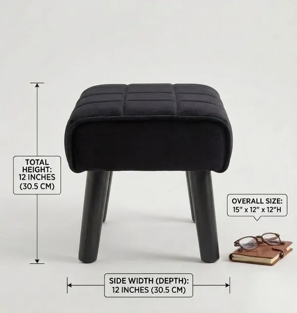 The_Luca_Footstool_-_Onyx_Black_|_PixiePine