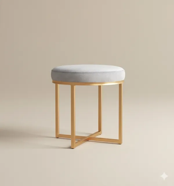 White_Modern_Glam_Velvet_Stool,_Perfect_for_Bedroom_and_Accent_Seating,_Off_White