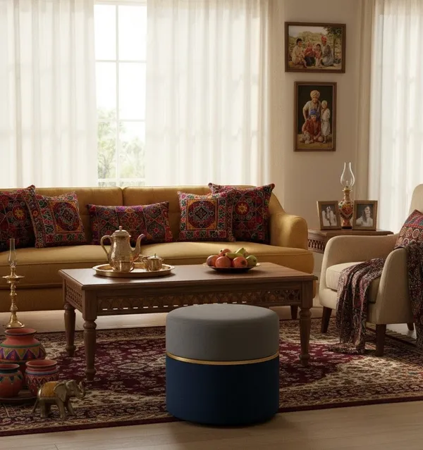 The_Demi_Ottoman_-_Cobalt_Blue_&_Charcoal_Grey_|_PixiePine