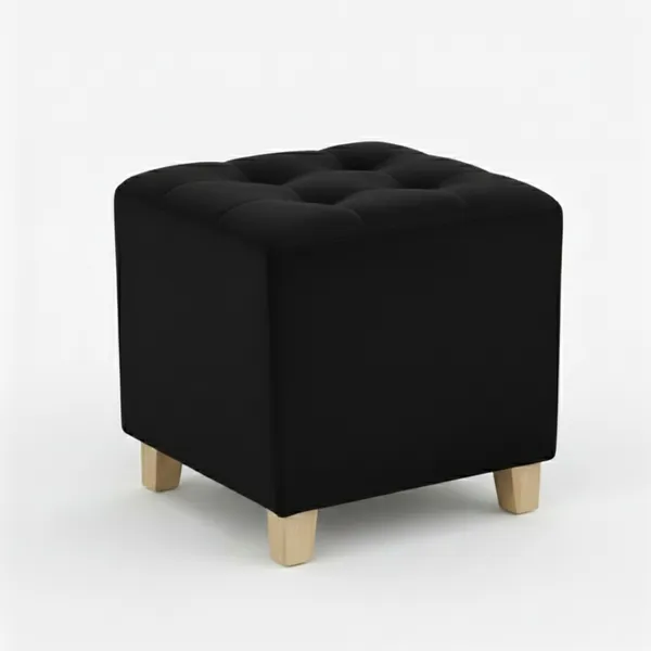 Compact_Upholstered_Ottoman_Pouf_|_12_x_12_Inch_Multipurpose_Footstool_for_Living_Room,_Bedroom_&_Dressing_Area