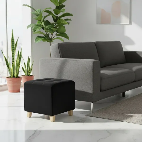 Compact_Upholstered_Ottoman_Pouf_|_12_x_12_Inch_Multipurpose_Footstool_for_Living_Room,_Bedroom_&_Dressing_Area