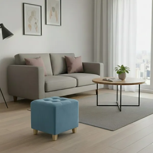 Compact_Upholstered_Ottoman_Pouf_|_12_x_12_Inch_Multipurpose_Footstool_for_Living_Room,_Bedroom_&_Dressing_Area