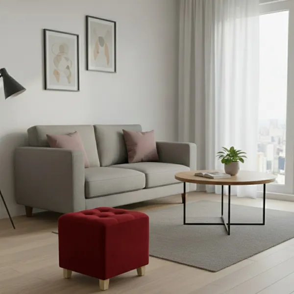 Compact_Upholstered_Ottoman_Pouf_|_12_x_12_Inch_Multipurpose_Footstool_for_Living_Room,_Bedroom_&_Dressing_Area