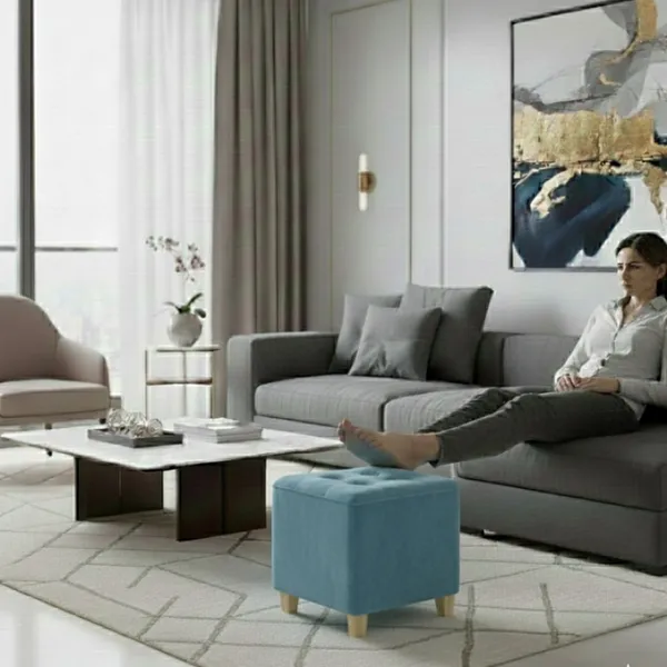 Compact_Upholstered_Ottoman_Pouf_|_12_x_12_Inch_Multipurpose_Footstool_for_Living_Room,_Bedroom_&_Dressing_Area