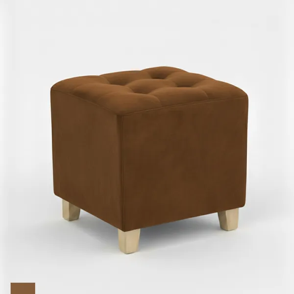 Compact_Upholstered_Ottoman_Pouf_|_12_x_12_Inch_Multipurpose_Footstool_for_Living_Room,_Bedroom_&_Dressing_Area