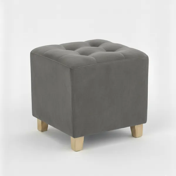 Compact_Upholstered_Ottoman_Pouf_|_12_x_12_Inch_Multipurpose_Footstool_for_Living_Room,_Bedroom_&_Dressing_Area