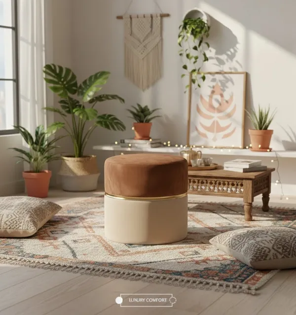The_Demi_Ottoman_-_Pearl_White_&_Mocha_Brown_|_PixiePine