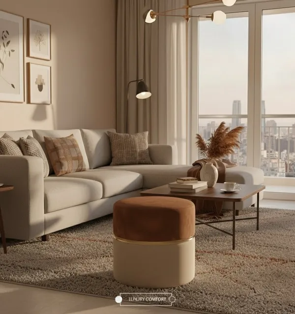 The_Demi_Ottoman_-_Pearl_White_&_Mocha_Brown_|_PixiePine