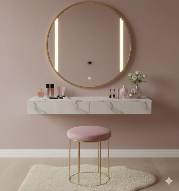 Pink_Glam_Deco_Velvet_Vanity_Stool_with_Gold_Metal_Base,Pink
