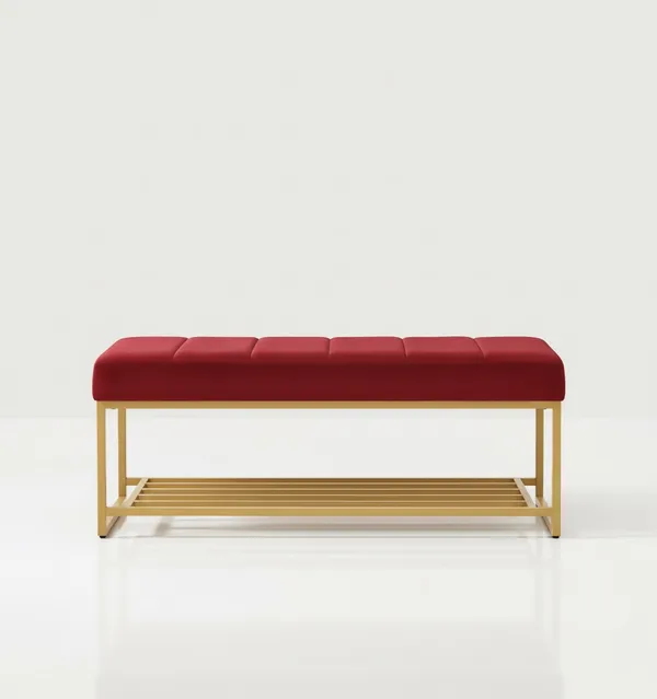 The_Rowe_Shoe_Rack_Bench_-_Crimson_Red_|_PixiePine