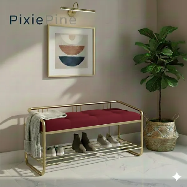 Multipurpose_Shoe_Rack_Bench_with_Cushioned_Seat_|_Metal_Frame_Entryway_Storage_Bench_for_Home,_Living_Room_&_Bedroom