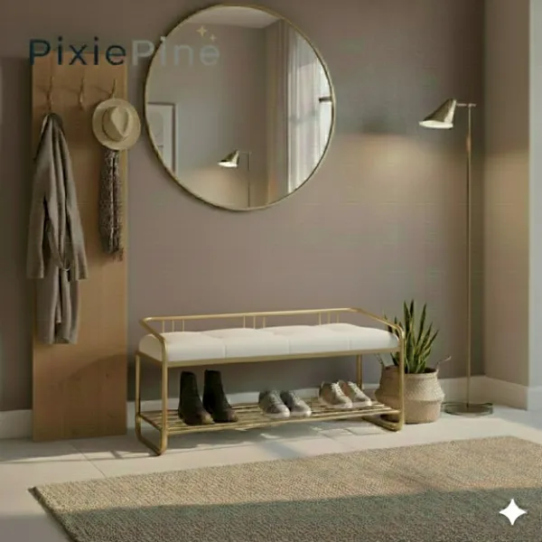 Multipurpose_Shoe_Rack_Bench_with_Cushioned_Seat_|_Metal_Frame_Entryway_Storage_Bench_for_Home,_Living_Room_&_Bedroom