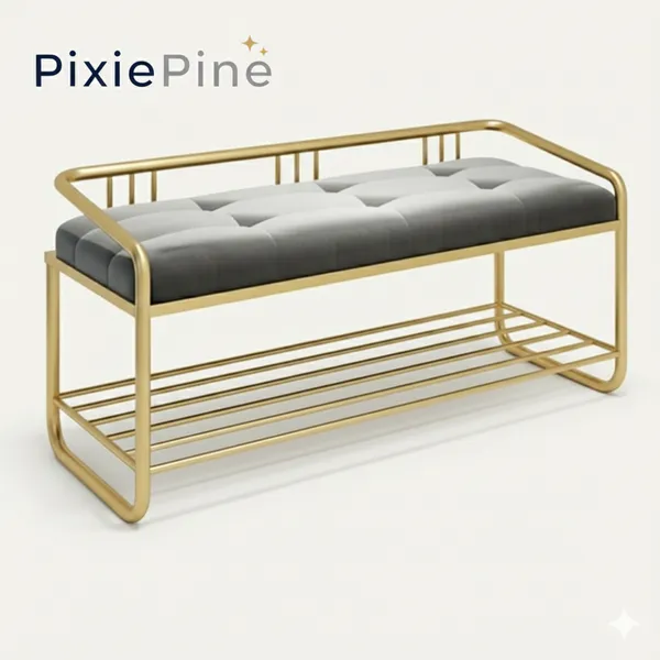 Multipurpose_Shoe_Rack_Bench_with_Cushioned_Seat_|_Metal_Frame_Entryway_Storage_Bench_for_Home,_Living_Room_&_Bedroom