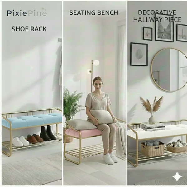 Multipurpose_Shoe_Rack_Bench_with_Cushioned_Seat_|_Metal_Frame_Entryway_Storage_Bench_for_Home,_Living_Room_&_Bedroom