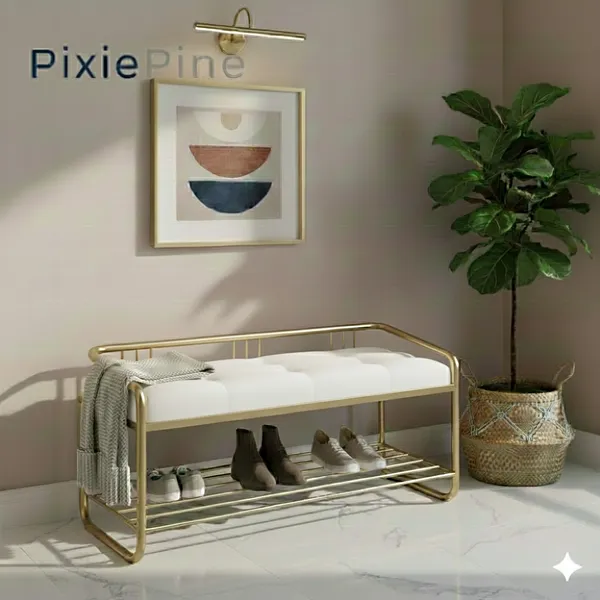 Multipurpose_Shoe_Rack_Bench_with_Cushioned_Seat_|_Metal_Frame_Entryway_Storage_Bench_for_Home,_Living_Room_&_Bedroom