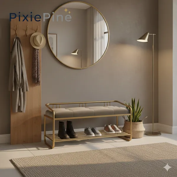 Multipurpose_Shoe_Rack_Bench_with_Cushioned_Seat_|_Metal_Frame_Entryway_Storage_Bench_for_Home,_Living_Room_&_Bedroom