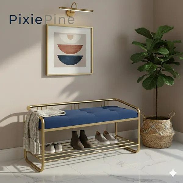Multipurpose_Shoe_Rack_Bench_with_Cushioned_Seat_|_Metal_Frame_Entryway_Storage_Bench_for_Home,_Living_Room_&_Bedroom