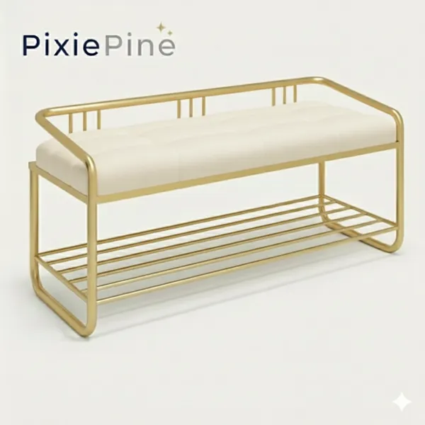 Multipurpose_Shoe_Rack_Bench_with_Cushioned_Seat_|_Metal_Frame_Entryway_Storage_Bench_for_Home,_Living_Room_&_Bedroom