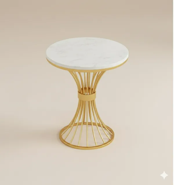 Premium_Marble_Top_Side_Table_with_Gold_Metal_Base_-_Contemporary_Round_Coffee_Table,_Decorative_Accent_Furniture