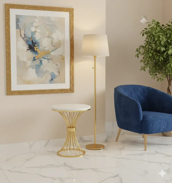 Premium_Marble_Top_Side_Table_with_Gold_Metal_Base_-_Contemporary_Round_Coffee_Table,_Decorative_Accent_Furniture