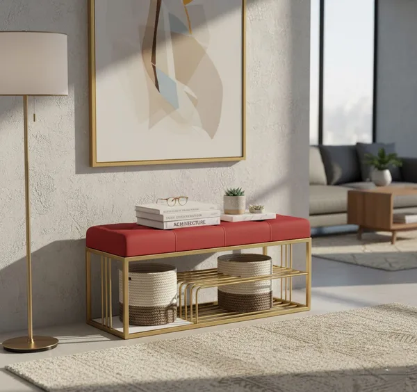 The_Pierce_Shoe_Rack_Bench_-_Crimson_Red_|_PixiePine