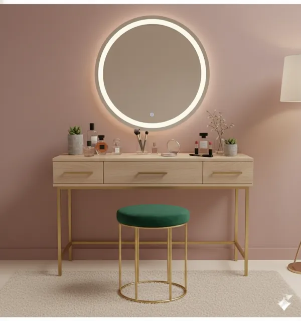 Green_Glam_Deco_Velvet_Vanity_Stool_with_Gold_Metal_Base,_Green