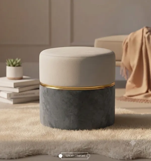 The_Demi_Ottoman_-_Pearl_White_&_Charcoal_Grey_|_PixiePine