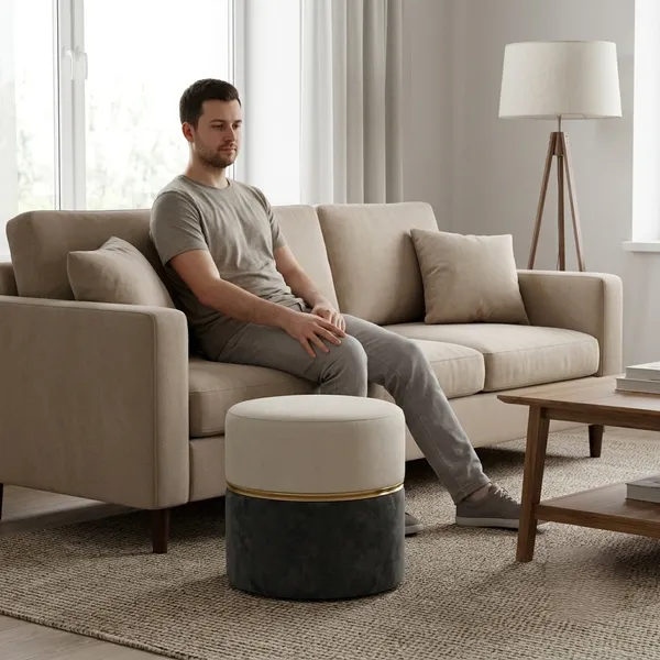The_Demi_Ottoman_-_Pearl_White_&_Charcoal_Grey_|_PixiePine