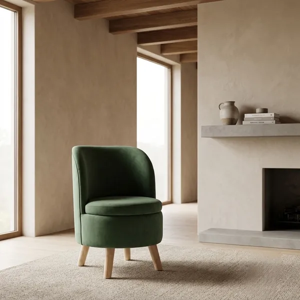 The_Elio_-_Sculptural_Accent_Chair_-_Forest_Green