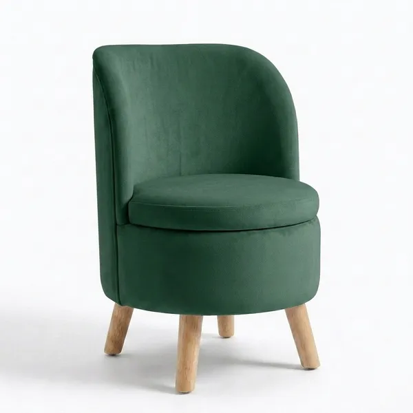 The_Elio_-_Sculptural_Accent_Chair_-_Forest_Green