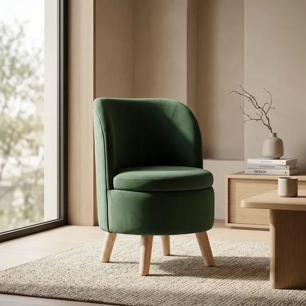 The_Elio_-_Sculptural_Accent_Chair_-_Forest_Green