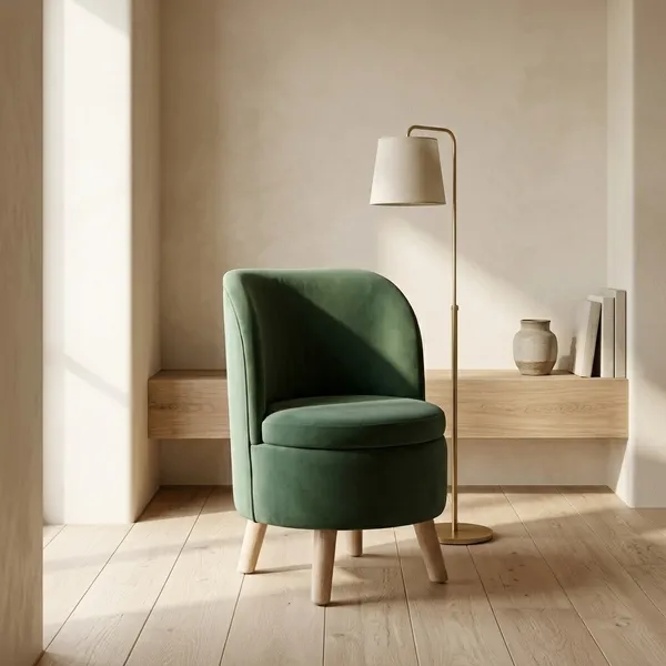 The_Elio_-_Sculptural_Accent_Chair_-_Forest_Green