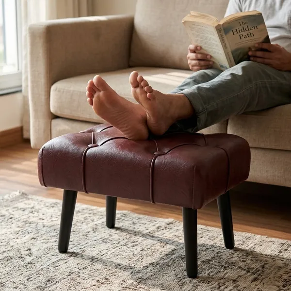 The_Loom_Footstool_-_Wine_Maroon_|_PixiePine