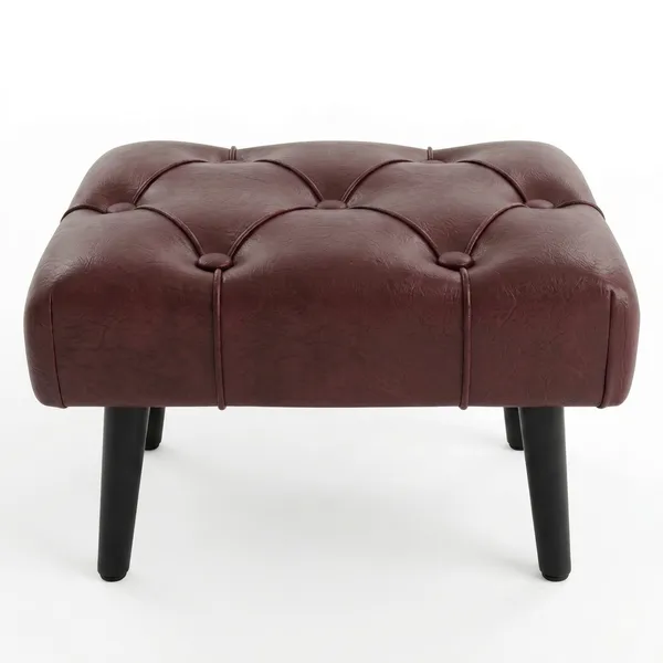 The_Loom_Footstool_-_Wine_Maroon_|_PixiePine