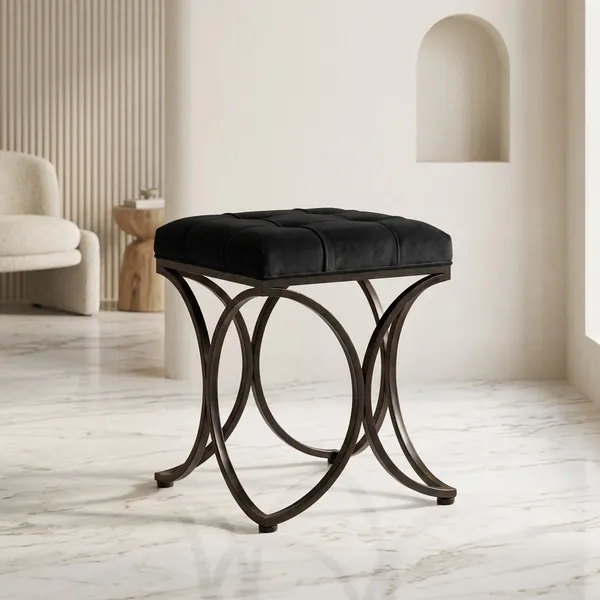The_Lyra_Accent_Stool_-_Black_Frame,_Onyx_Black